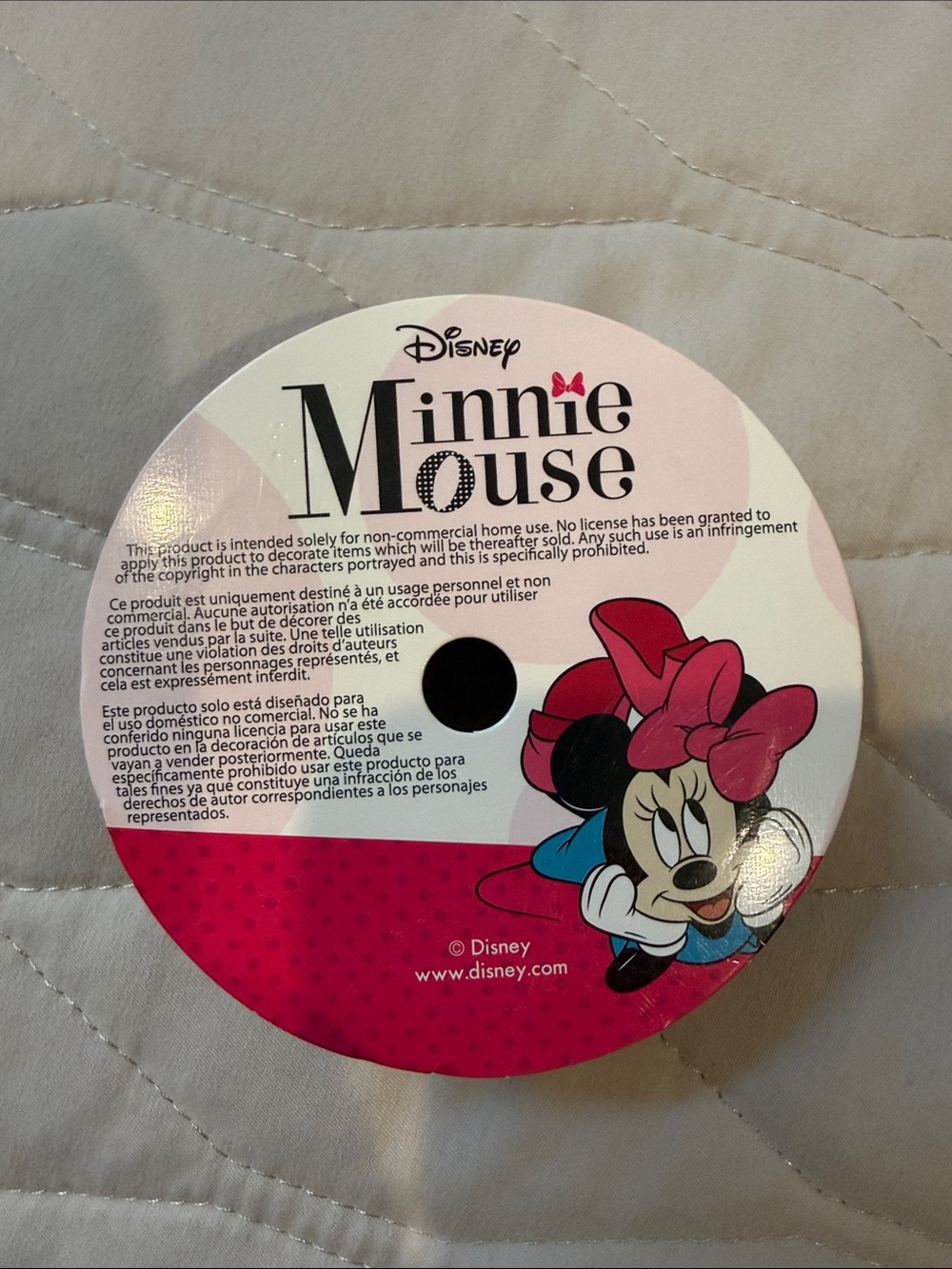 NWT Minnie Mouse Ribbon